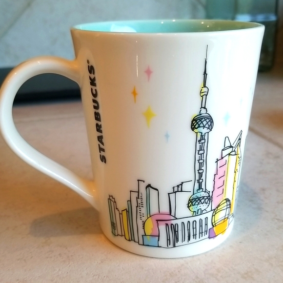 Starbucks Other - Rare Starbucks Shanghai China Skyline Mug